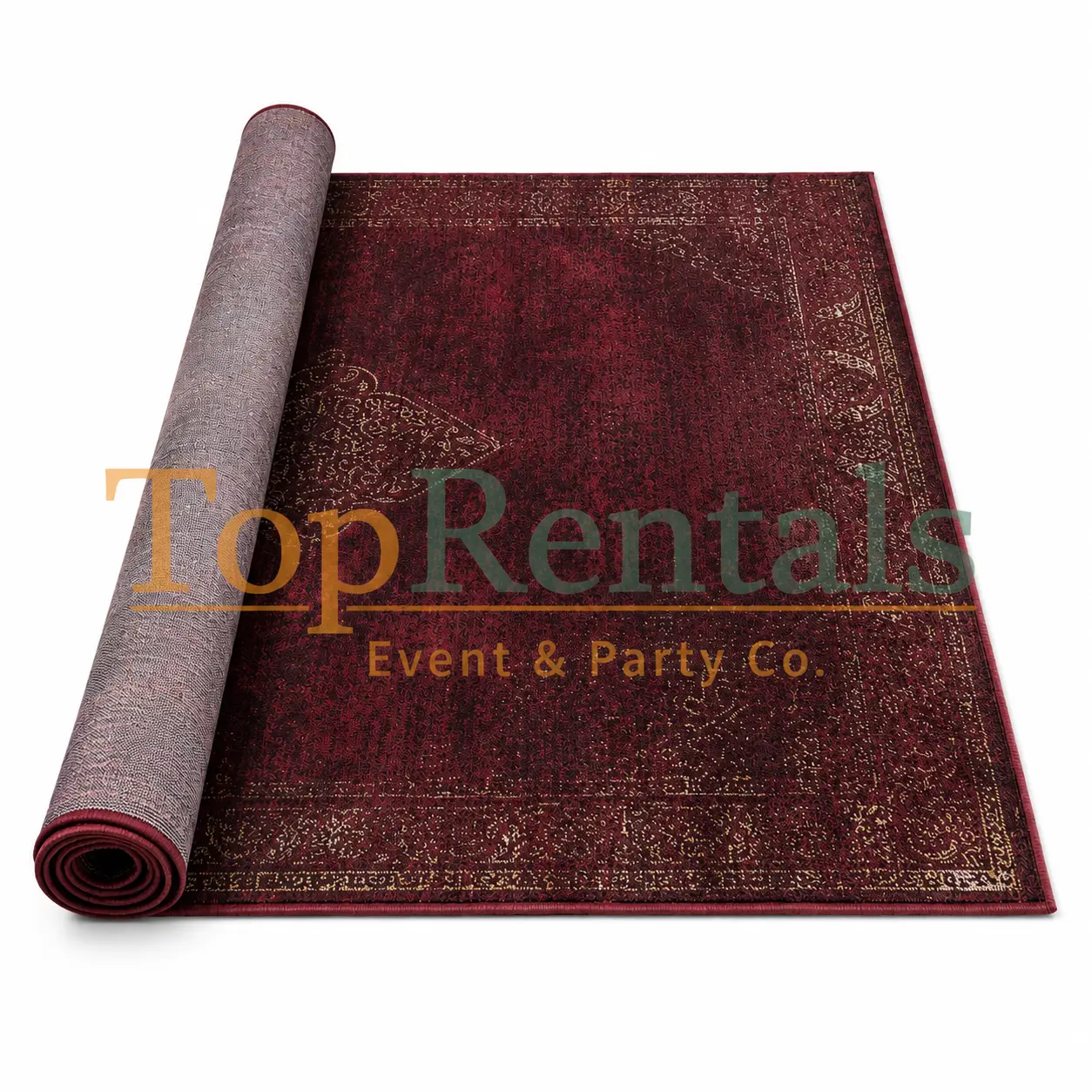4x7ft Persian Rugs (Wine)